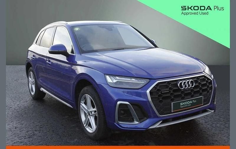 Used Audi Q5 S-Line 200 HP (147 kW) 2022 Blue SUV