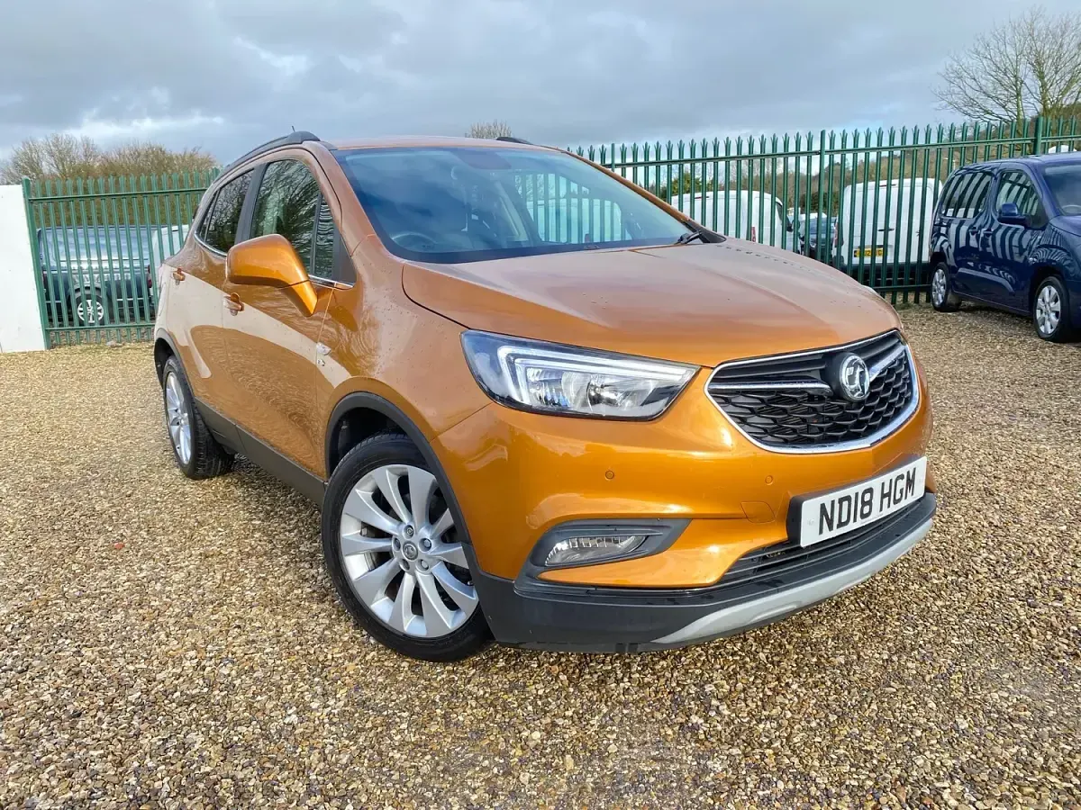 Used Vauxhall Mokka X Elite 140 HP (102 kW) 2018 Orange SUV