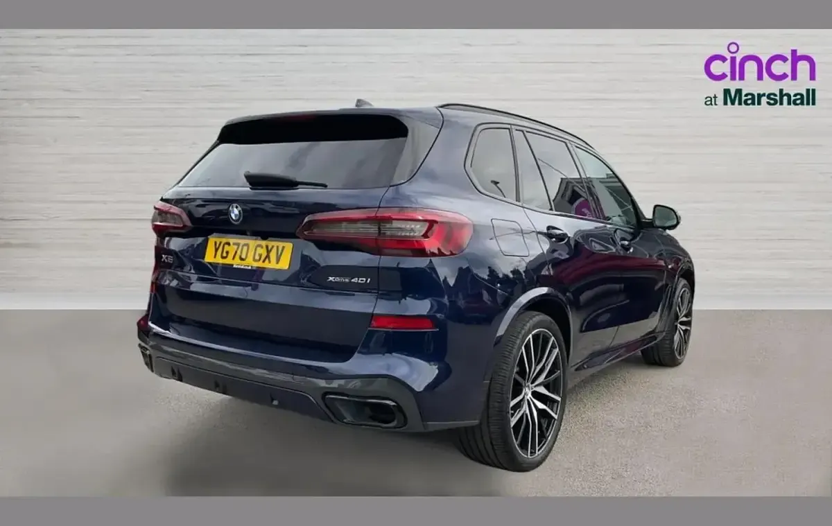 Used BMW X5 M Sport 340 HP (250 kW) 2020 Blue SUV