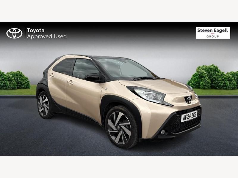 Beige Used 2024 Toyota Aygo X SUV | £13,626 - Image 1/3