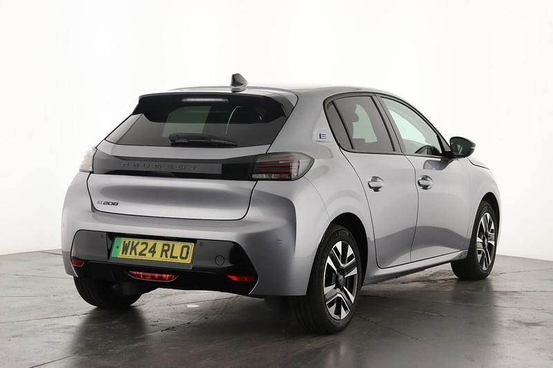 Used Peugeot e-208 Allure 100 kW (136 HP) 2024 Grey Hatchback