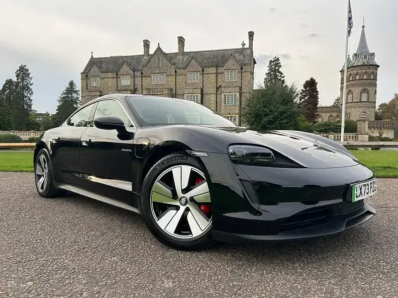 Used Porsche Taycan Performance Package 11 kW (15 HP) 2023 Black Sedan