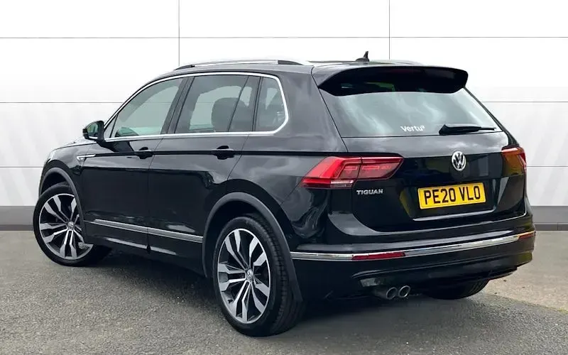 Used VW Tiguan R-line 150 HP (110 kW) 2020 Black SUV