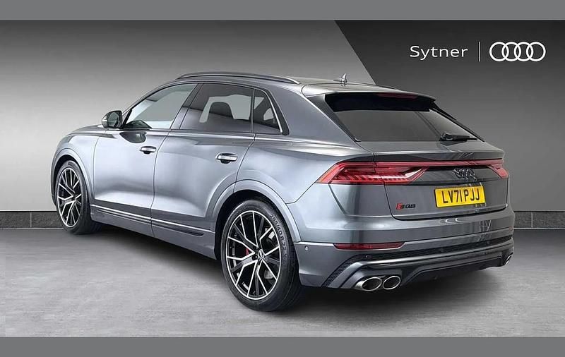 Begagnad Audi SQ8 Black Edition 507 HK (372 kW) 2021 Grå SUV