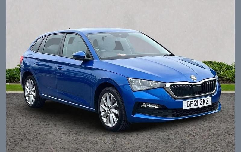 Blue Used 2021 Skoda Scala SE Hatchback | £10,993 (Fair price) - Image 1/3