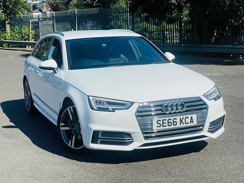 White Used 2016 Audi A4 S-Line Estate | £9,995 (Fair price) - Image 1/4