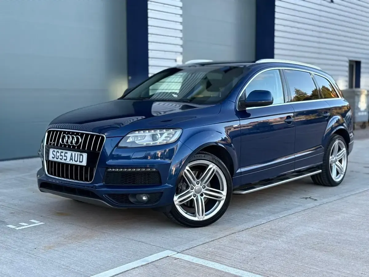 Used Audi Q7 S-line plus 2014 Blue SUV