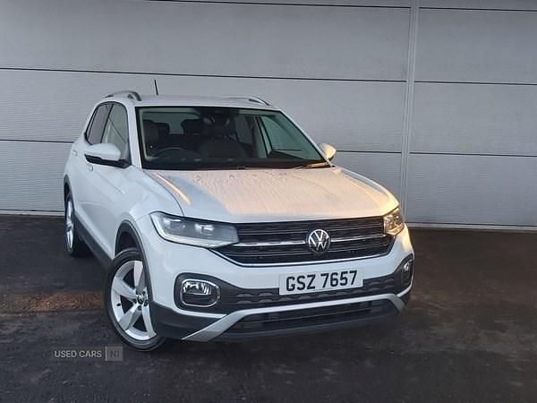 Used VW T-Cross SEL 2023 White SUV