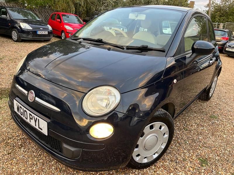 Blue Used 2010 Fiat 500 Pop Hatchback | £3,799 (Fair price) - Image 1/4