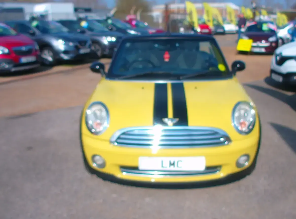 Used Mini Cooper Cabriolet 2010 Yellow Cabriolet