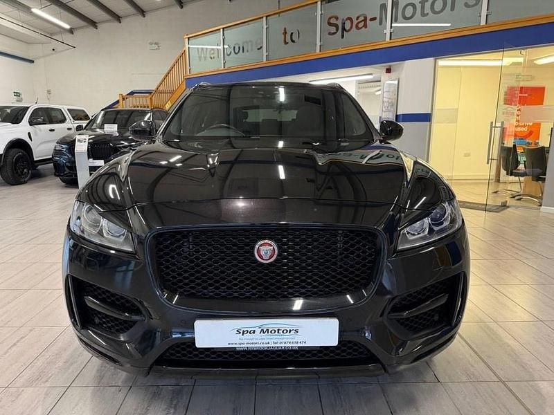 Used Jaguar F-Pace R-Sport 180 HP (132 kW) 2018 Black SUV
