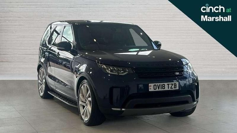 Blue Used 2018 Land Rover Discovery 5 HSE Luxury SUV | £22,591 (Fair price) - Image 1/4