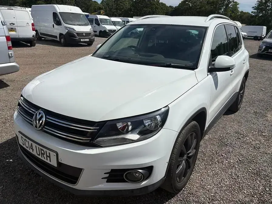 Used VW Tiguan Match 140 HP (102 kW) 2014 White SUV