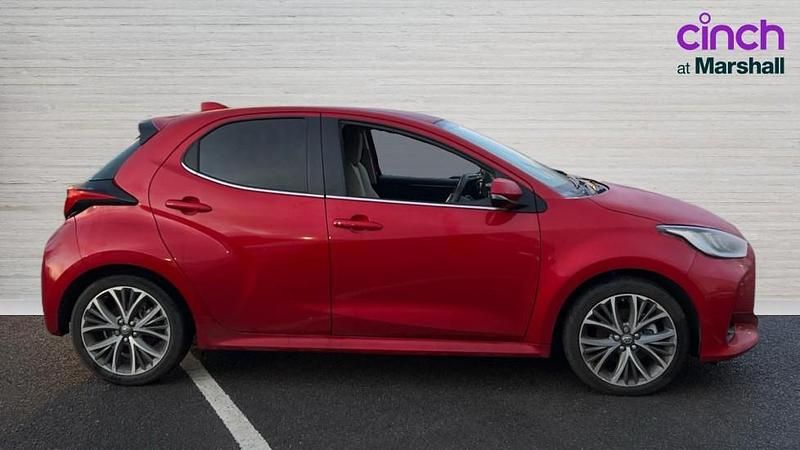 Used Toyota Yaris Hybrid 116 HP (85 kW) 2023 Red Hatchback