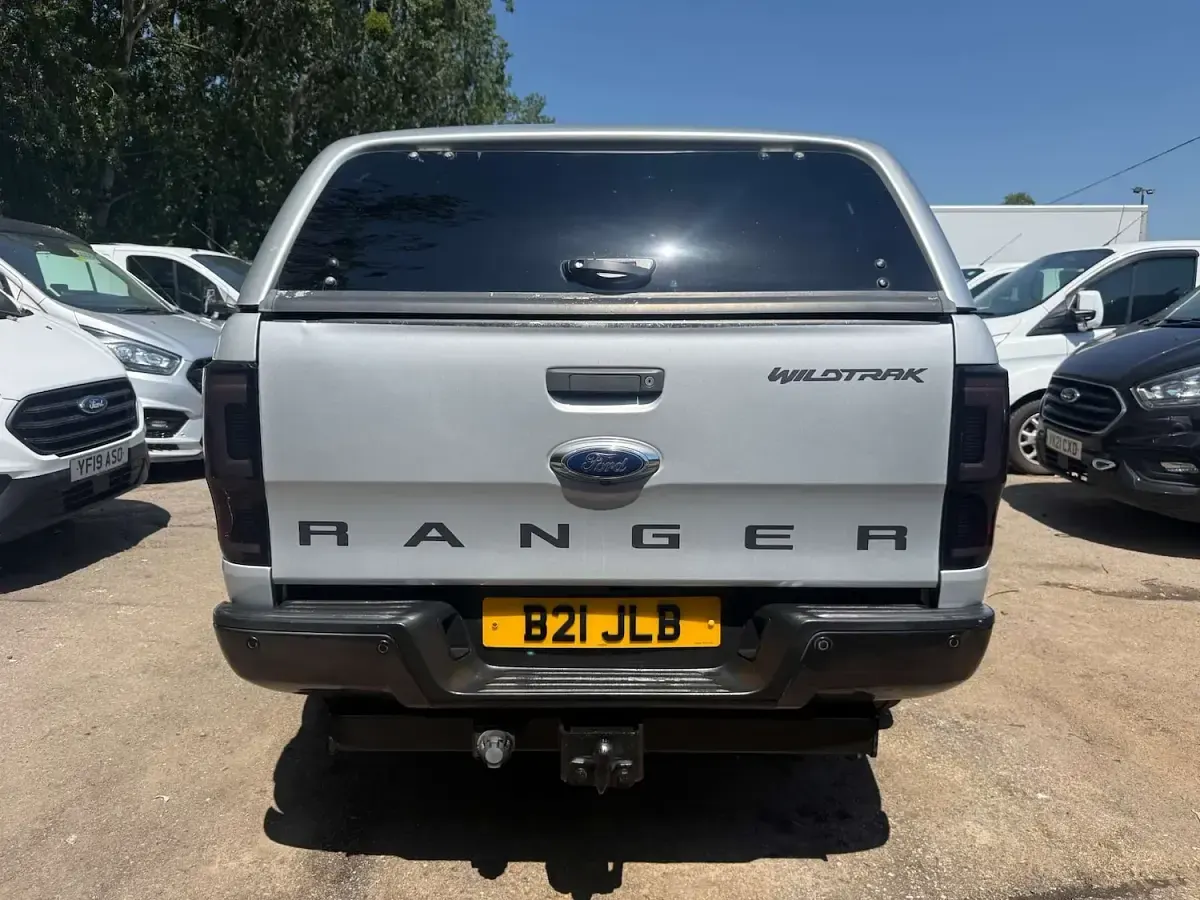 Used Ford Ranger Wildtrack 200 HP (147 kW) 2018 Silver Pickup