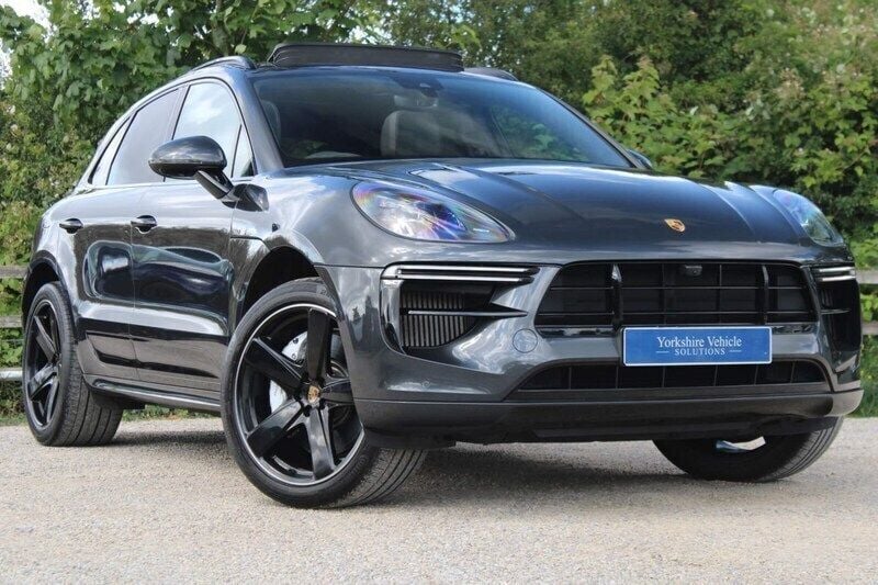Grey Used 2020 Porsche Macan Turbo SUV | £50,989 (Fair price) - Image 1/3