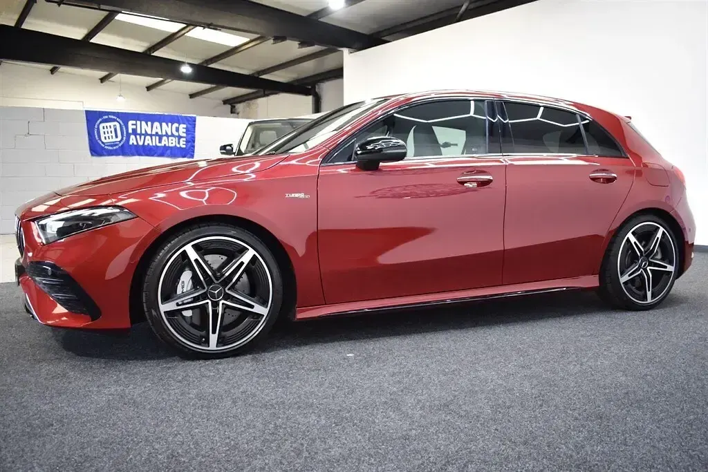 Used Mercedes A35 AMG Premium 2023 Red Hatchback
