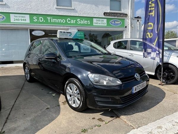 Black Used 2013 VW Golf VII SE Hatchback | £6,295 (Fair price) - Image 1/1