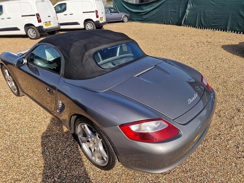 Used Porsche Boxster 245 HP (180 kW) 2008 Grey Cabriolet