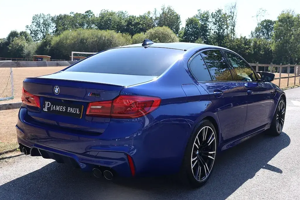 Used BMW M5 Comfort Edition 591 HP (434 kW) 2019 Blue Sedan