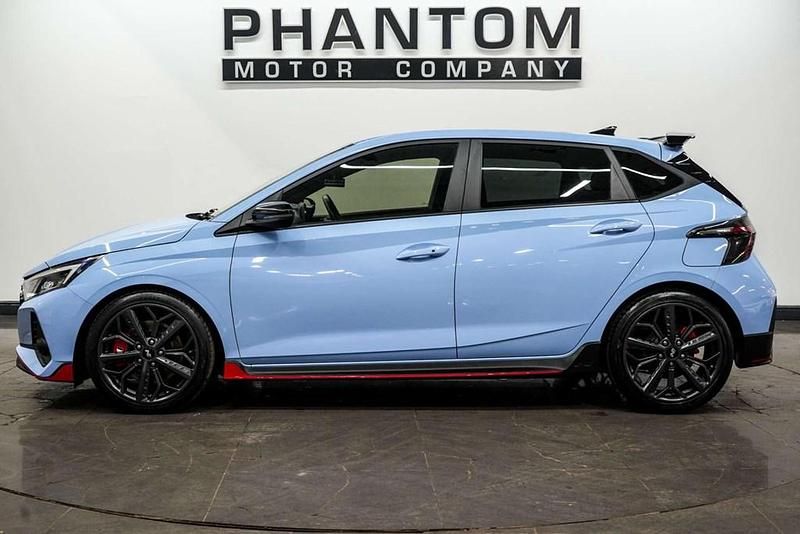 Used Hyundai i20 204 HP (150 kW) 2021 Blue Hatchback