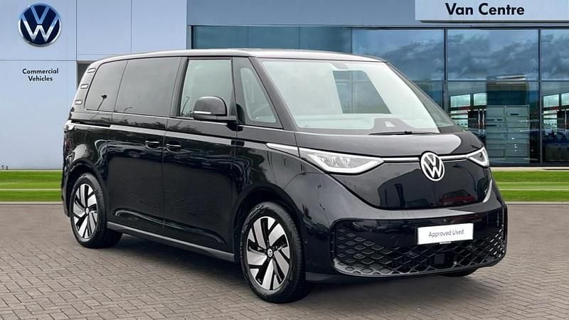 Black New 2025 VW ID. Buzz Pro MPV | £47,566 - Image 1/4