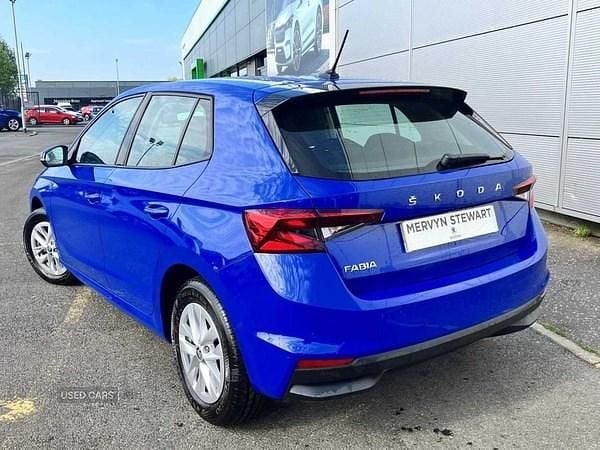 Used Skoda Fabia Comfort 2023 Blue Hatchback