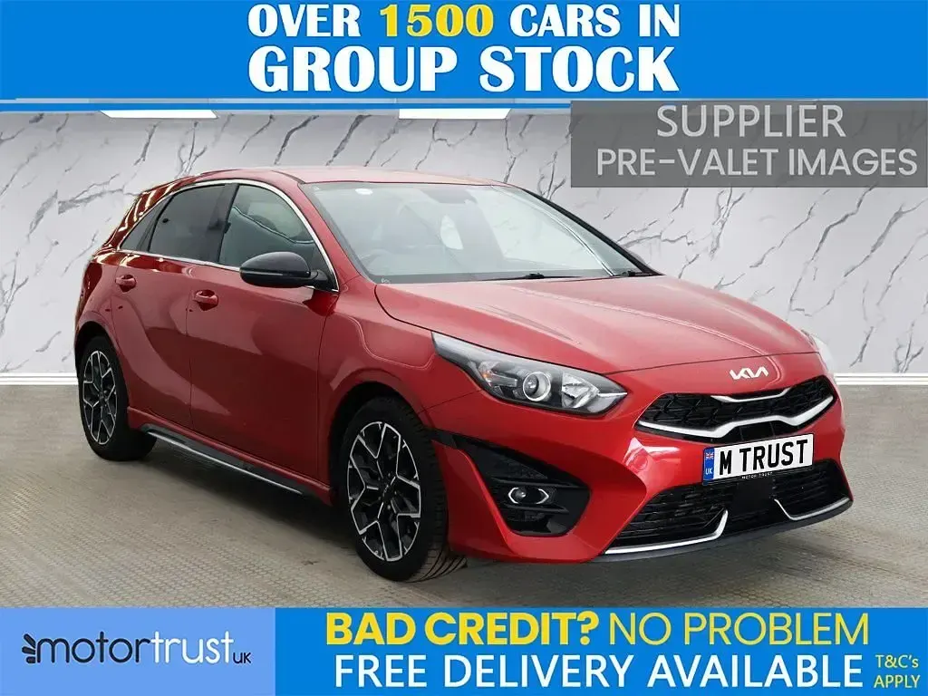 Used Kia Ceed GT-Line 134 HP (98 kW) 2023 Red Hatchback