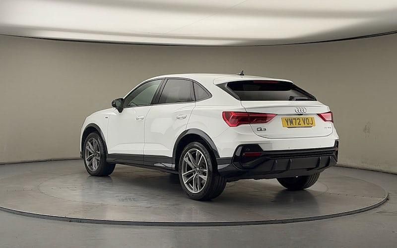 Used Audi Q3 Sportback Black Edition 150 HP (110 kW) 2022 Ibis white SUV