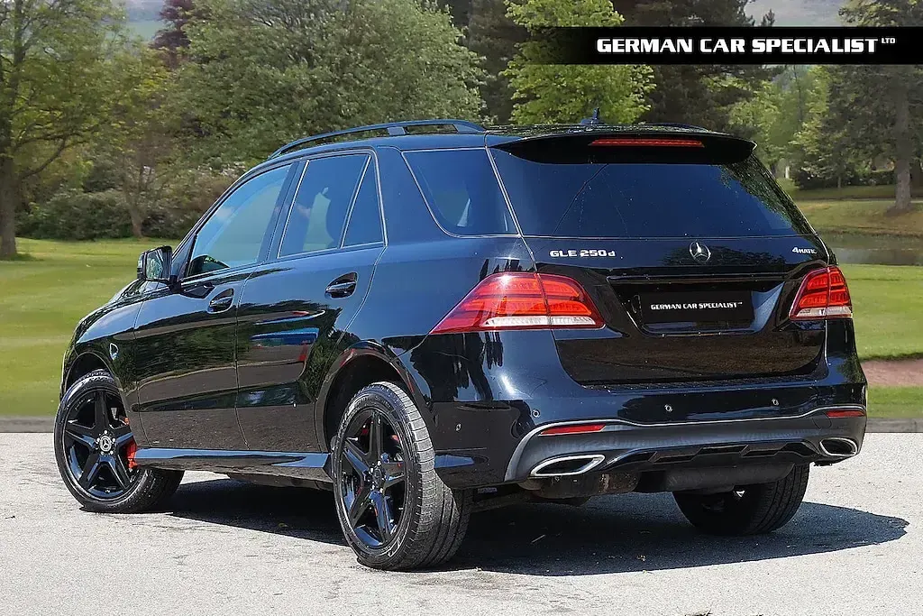 Used Mercedes GLE250 AMG line 204 HP (150 kW) 2017 Black SUV