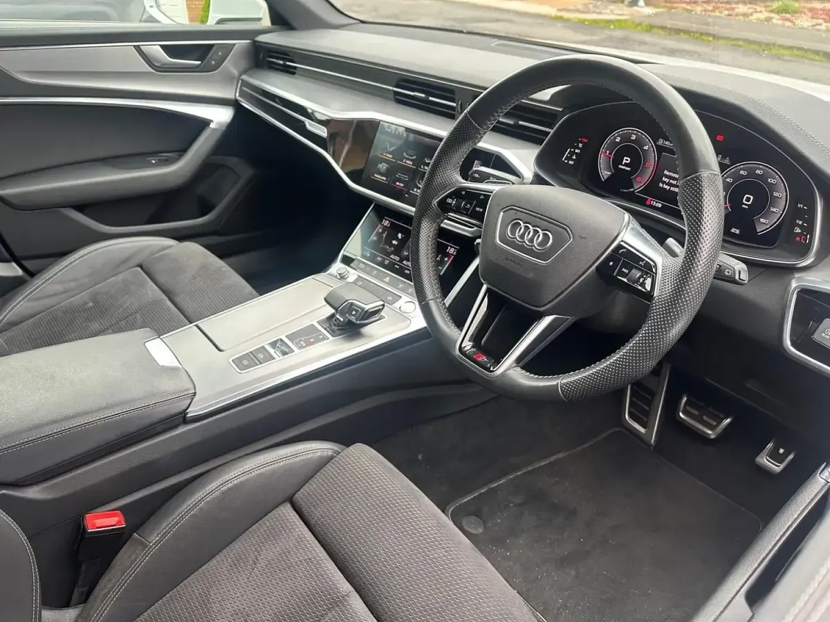 Usado Audi A6 S-Line 204 HP (150 kW) 2020 Branco Carrinha
