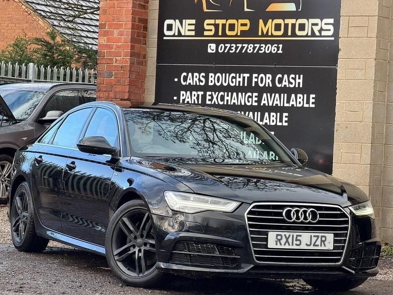 Black Used 2015 Audi A6 S-Line Sedan | £5,895 (Super price) - Image 1/4