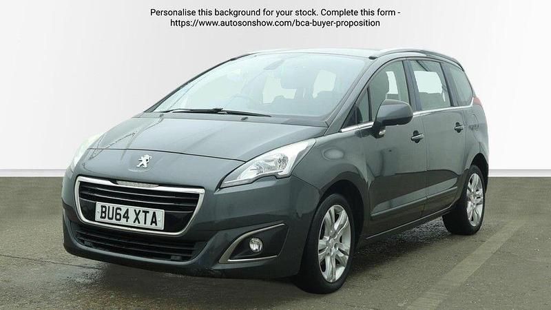 Used Peugeot 5008 Active 115 HP (84 kW) 2014 Grey MPV