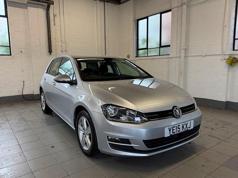 Silver Used 2015 VW Golf VII Match Hatchback | £9,395 (Fair price) - Image 1/4