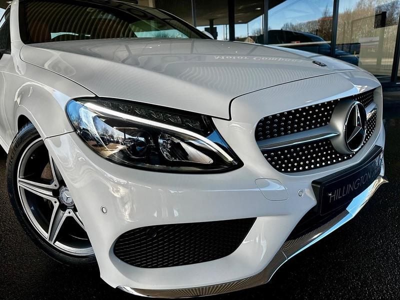 Used Mercedes C200 AMG Line Premium 184 HP (135 kW) 2016 White Coupe