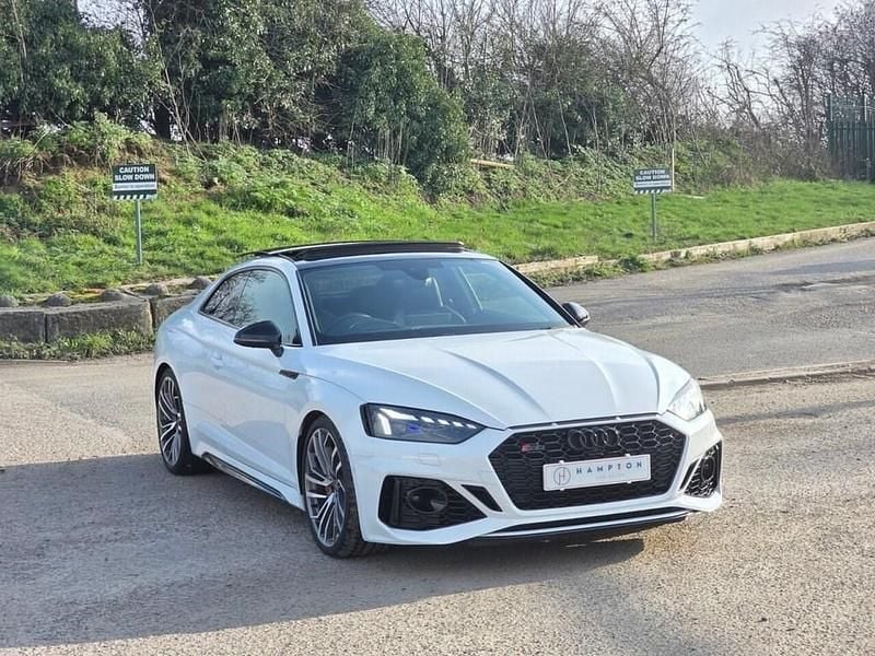 Used Audi RS5 Comfort 450 HP (330 kW) 2022 White Coupe