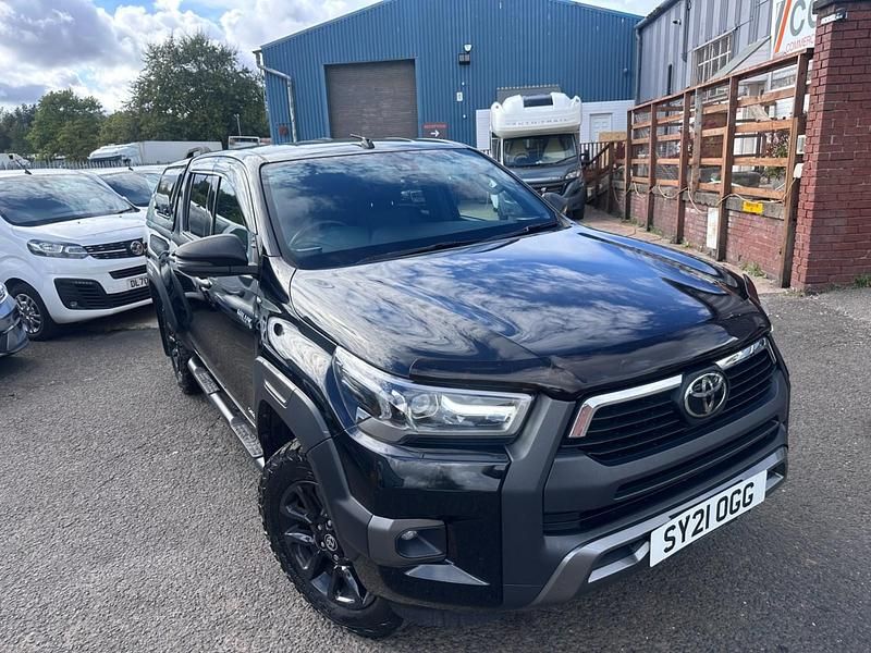Black Used 2021 Toyota HiLux Pickup | £25,990 (Fair price) - Image 1/4