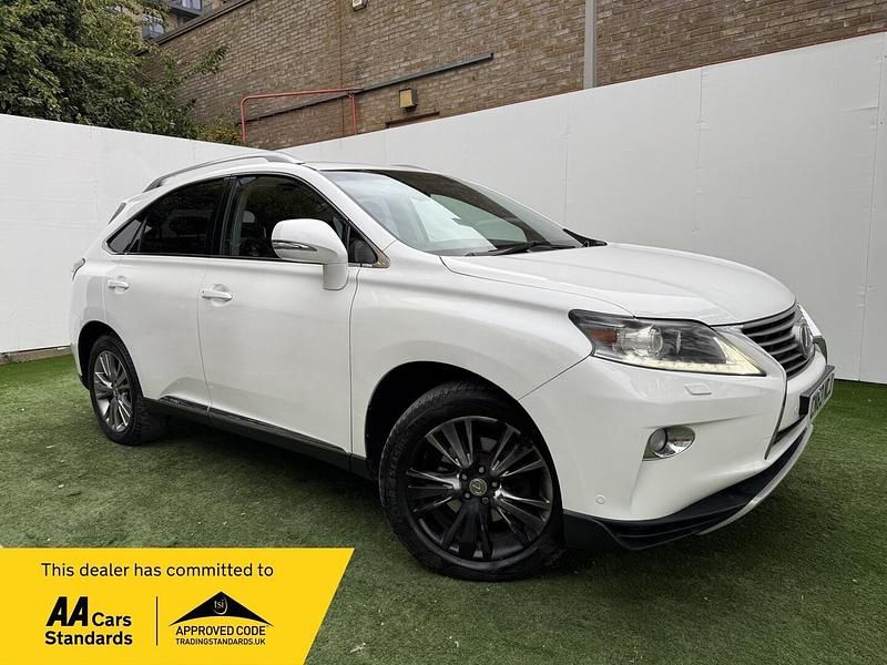 White Used 2013 Lexus RX450h Luxury Line SUV | £9,295 (Good price) - Image 1/4