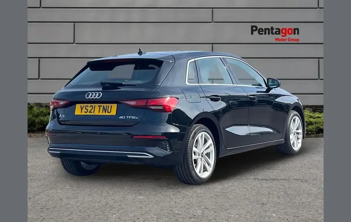 Used Audi A3 e-tron Sport 200 HP (147 kW) 2021 Black Hatchback