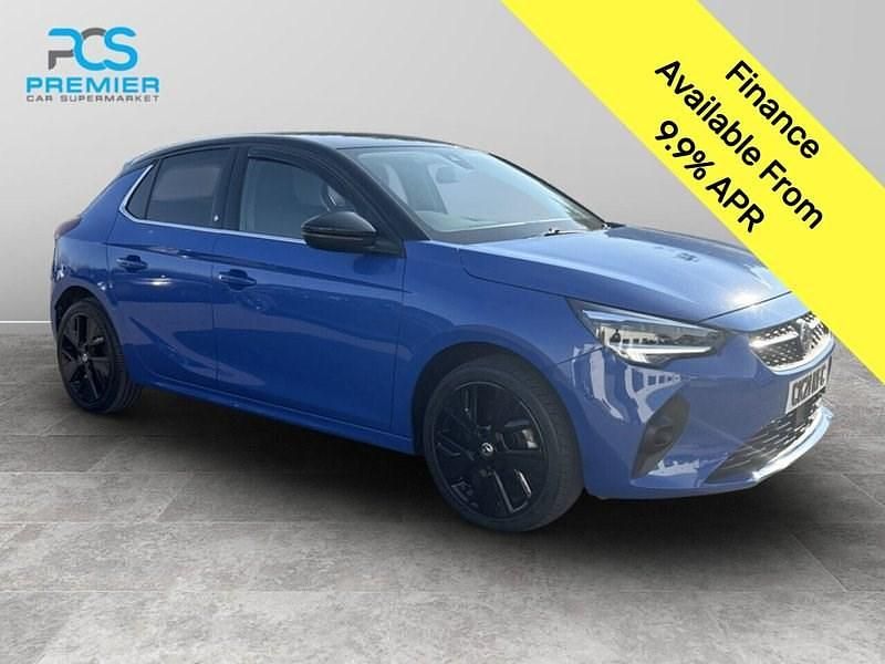 Used Vauxhall Corsa-e Elite 100 kW (136 HP) 2021 Blue Hatchback