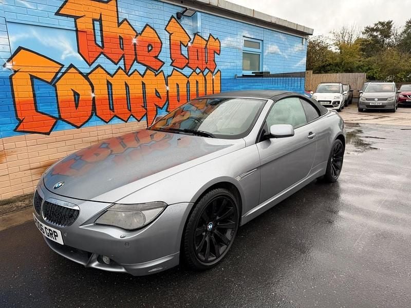 Silver Used 2006 BMW 630 Cabriolet Sport Line Cabriolet | £2,995 - Image 1/4