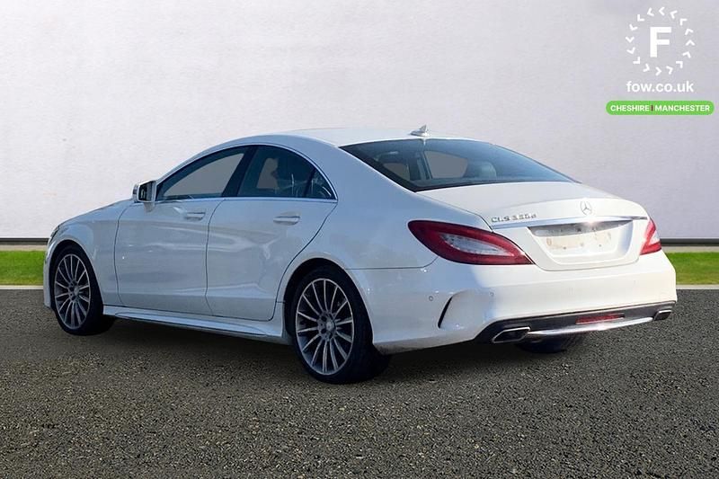 Used Mercedes CLS350 AMG Line Premium Plus 258 HP (189 kW) 2016 White Coupe