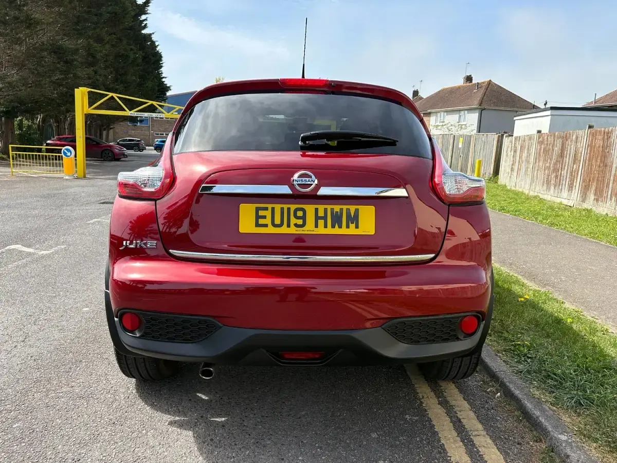 Used Nissan Juke Tekna 2019 Red SUV