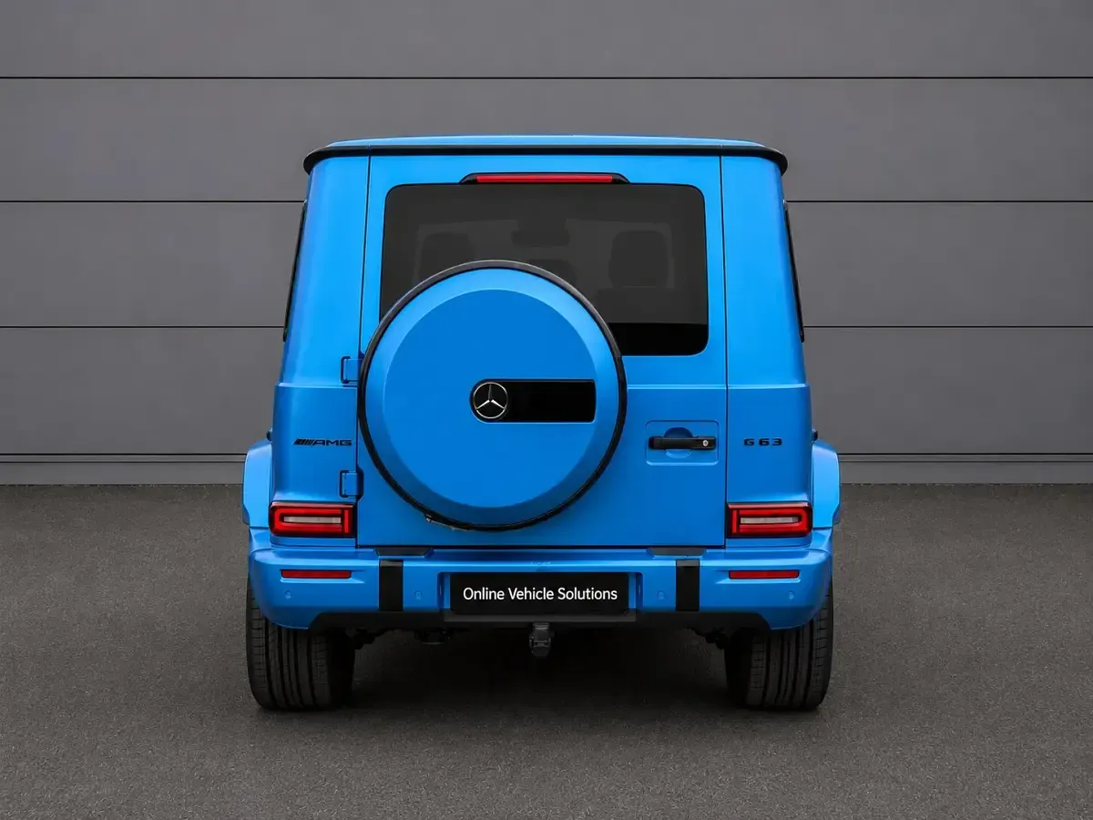 Used Mercedes G63 AMG Edition 585 HP (430 kW) 2025 Blue SUV