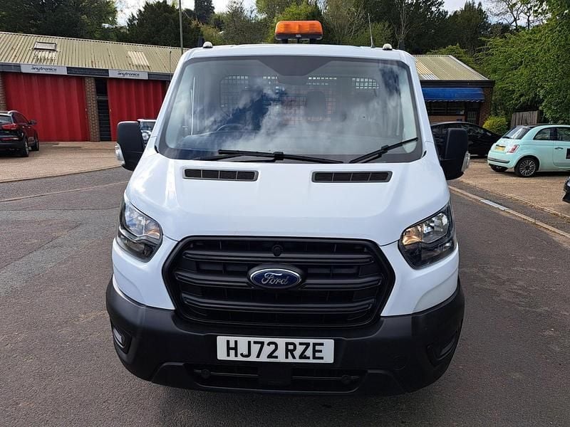 Second-hand Ford Transit 130 CP (95 kW) 2022 Alb Cabrio