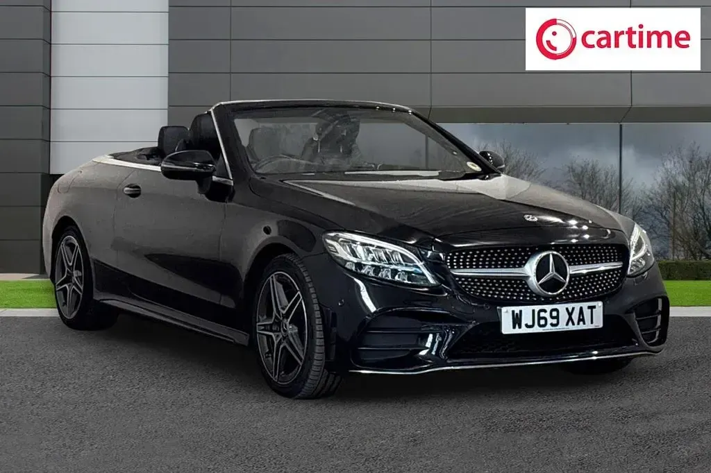 Used Mercedes C200 AMG line 198 HP (145 kW) 2019 Cabriolet