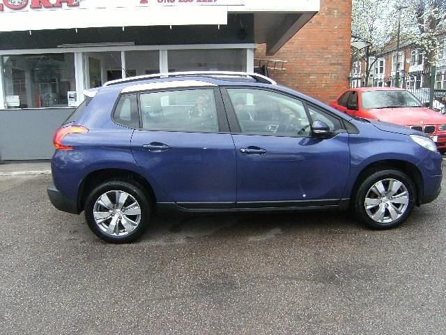 Begagnad Peugeot 2008 Active 82 HK (60 kW) 2015 Blå SUV