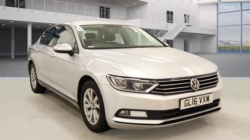 Silver Used 2016 VW Passat S Sedan | £6,694 (Good price) - Image 1/4