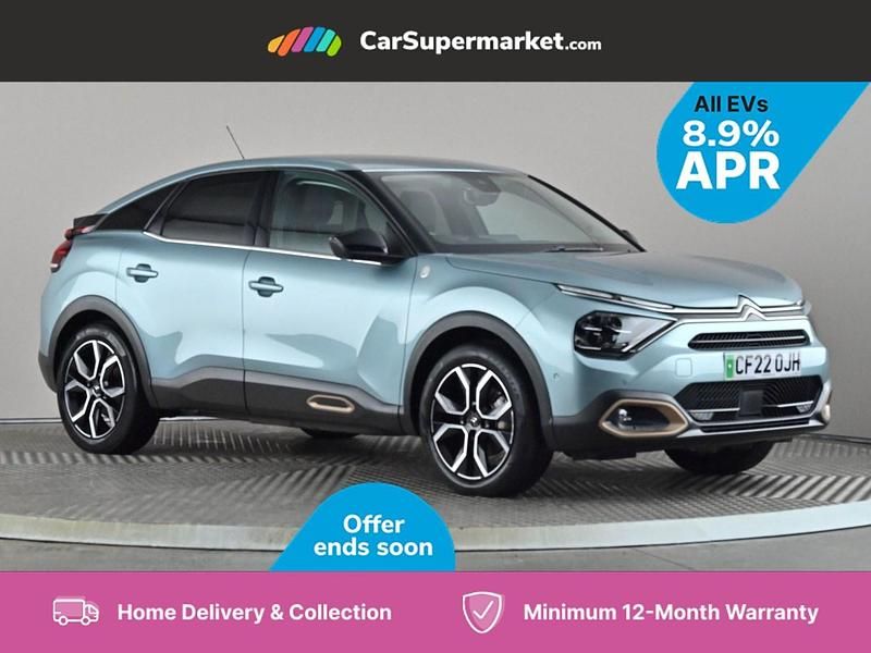 Blue Used 2022 Citroën e-C4 Hatchback | £13,197 (Fair price) - Image 1/3