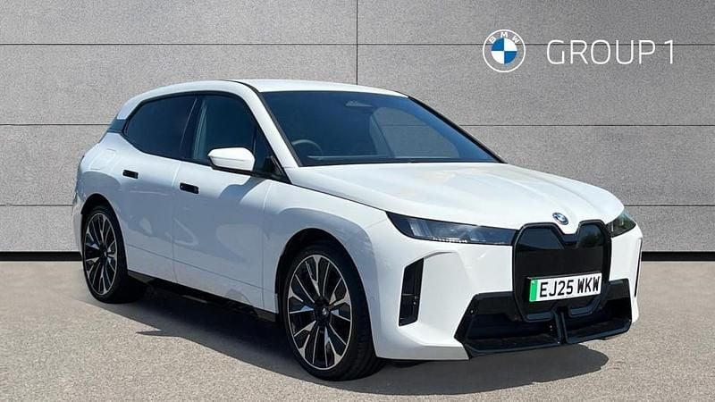 White Used 2025 BMW iX M Sport SUV | £64,950 - Image 1/4